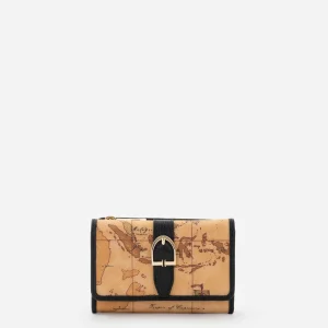 1^ Classe Women's Wallet Valley Geo Wallet Bifolder Medium Black pp03/G611 000